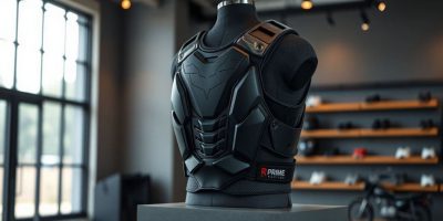 Motorcycle body armour including jackets and back protectors