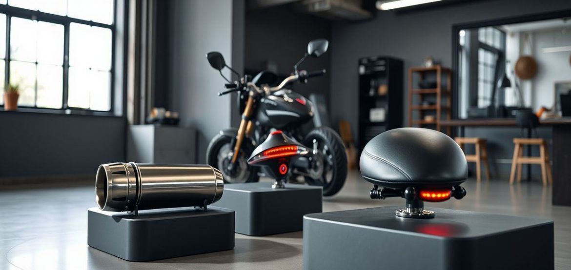 Premium custom motorcycle accessories available in Nairobi at Prime Cycle Services
