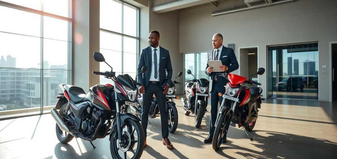Business motorcycle fleet financing in Kenya by Prime Cycle Services