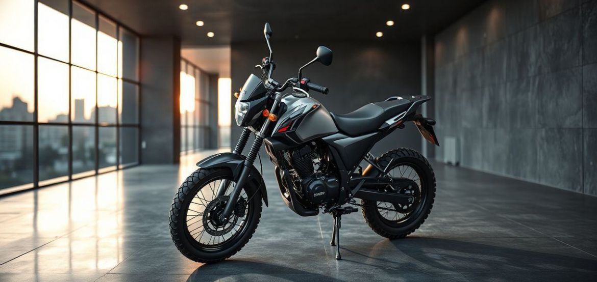 Honda XL125 off-road motorcycle in Nairobi