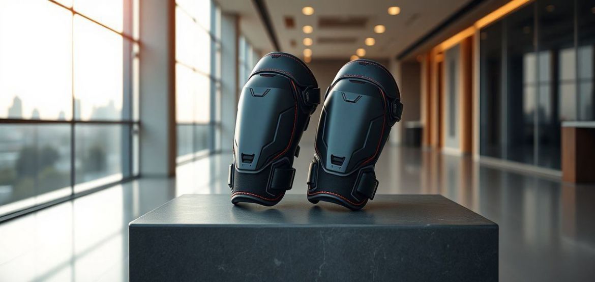 High-quality knee and elbow guards for motorcycle safety