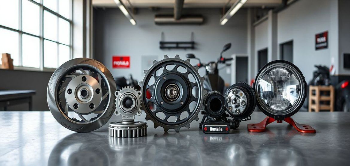OEM motorcycle parts available at Prime Cycle Services in Kenya