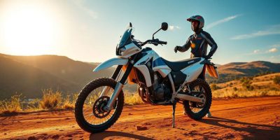 Suzuki DR200SE off-road adventure bike in Nairobi