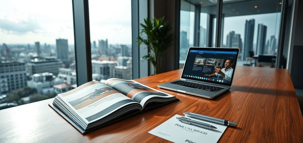 Two happy Kenyan motorcycle riders giving thumbs up, representing Prime Cycle Services testimonials