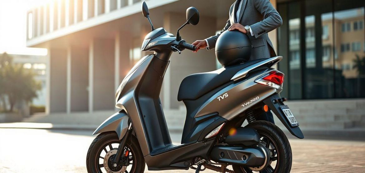 TVS Wego scooter available in Nairobi with flexible financing options