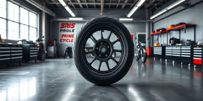 Motorcycle tyre replacement service by Prime Cycle Services in Nairobi